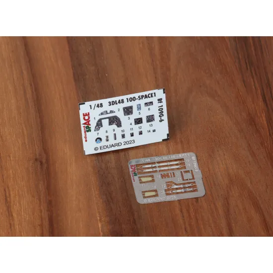 Eduard 3DL48100 1/48 Bf 109G-6 SPACE 3D Decal for Aircraft Space