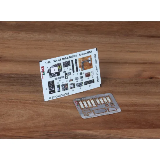 Eduard 3DL48103 1/48 Anson Mk.I SPACE 3D Decal for Aircraft Space