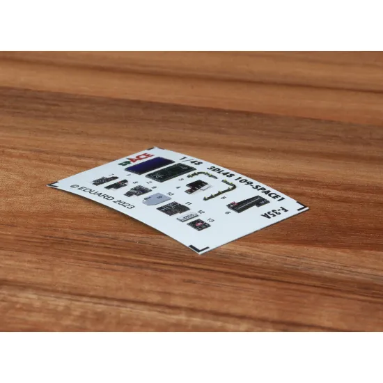 Eduard 3DL48109 1/48 F-35A SPACE 3D Decal for Aircraft Space