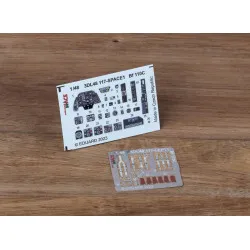 Eduard 3DL48117 1/48 Bf 110C SPACE 3D Decal for Aircraft Space