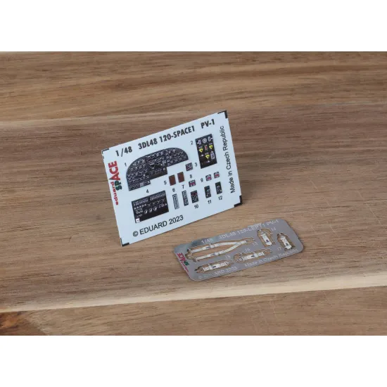 Eduard 3DL48120 1/48 PV-1 SPACE 3D Decal for Aircraft Space