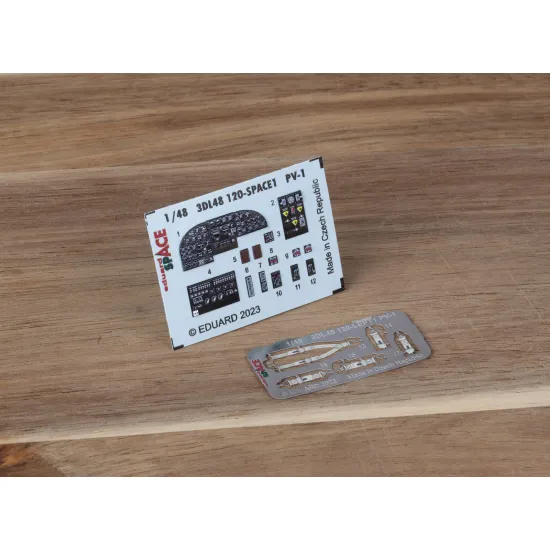 Eduard 3DL48120 1/48 PV-1 SPACE 3D Decal for Aircraft Space