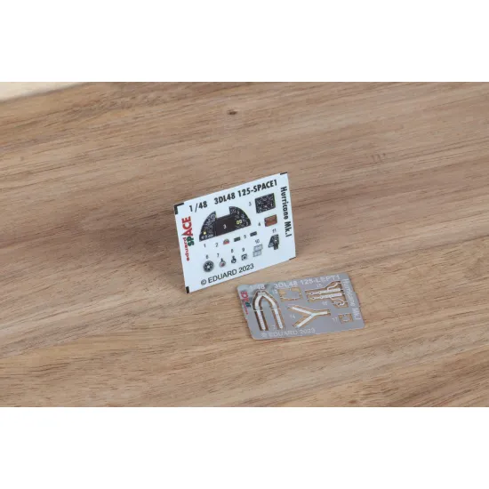 Eduard 3DL48125 1/48 Hurricane Mk.I SPACE 3D Decal for Aircraft Space