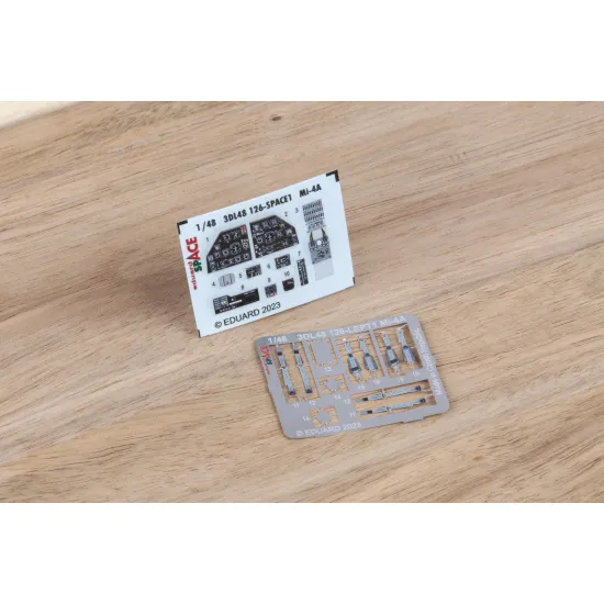 Eduard 3DL48126 1/48 Mi-4A SPACE 3D Decal for Aircraft Space