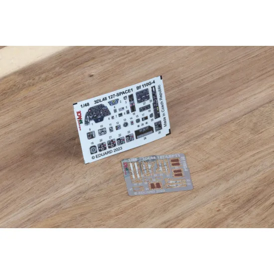 Eduard 3DL48127 1/48 Bf 110G-4 SPACE 3D Decal for Aircraft Space