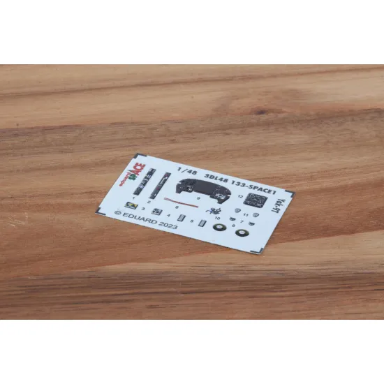 Eduard 3DL48133 1/48 Yak-9T SPACE 3D Decal for Aircraft Space