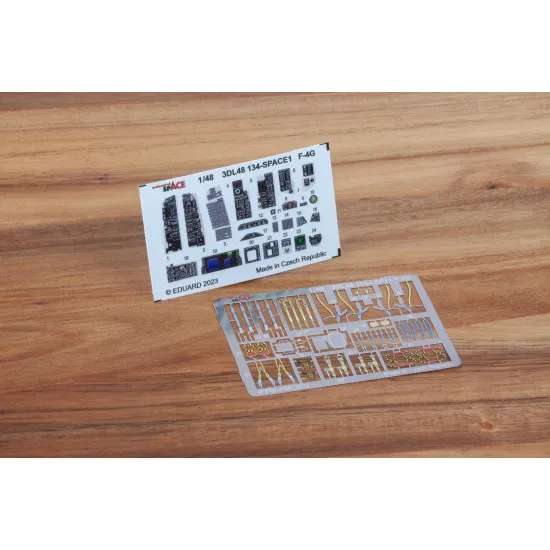 Eduard 3DL48134 1/48 F-4G SPACE 3D Decal for Aircraft Space