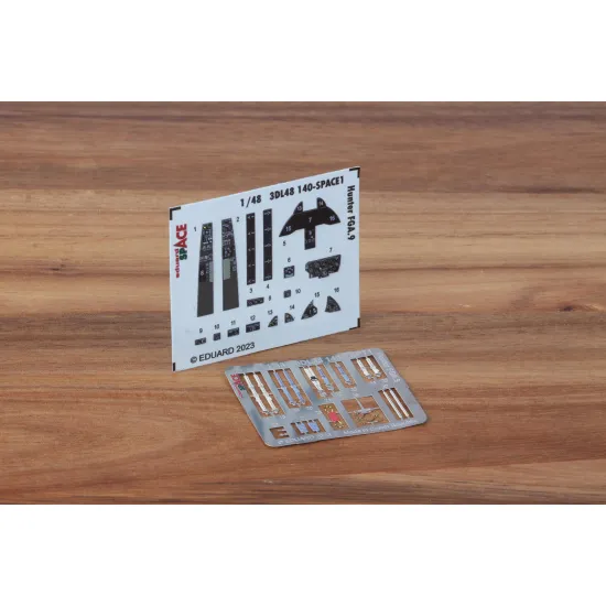Eduard 3DL48140 1/48 Hunter FGA.9 SPACE 3D Decal for Aircraft Space