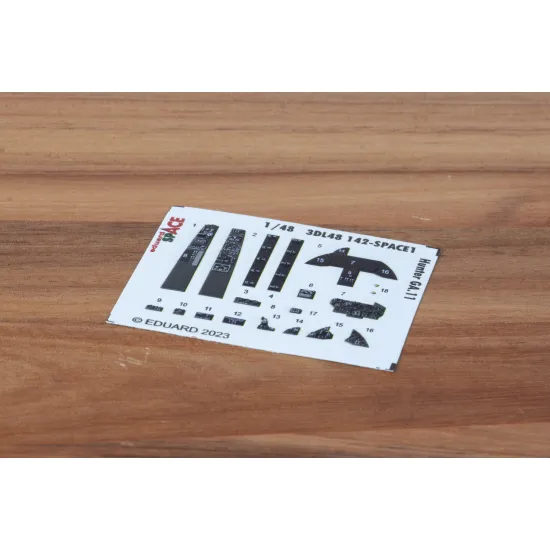 Eduard 3DL48142 1/48 Hunter GA.11 SPACE 3D Decal for Aircraft Space