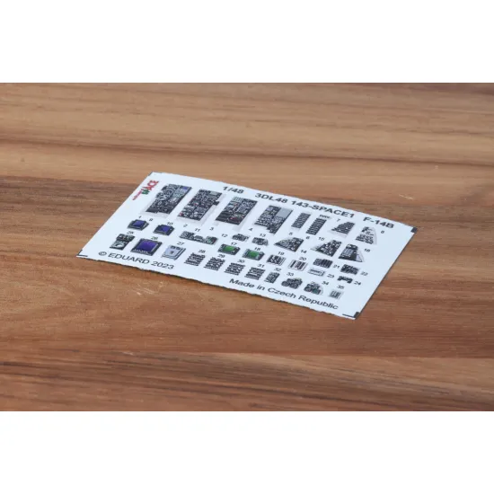 Eduard 3DL48143 1/48 F-14B SPACE 3D Decal for Aircraft Space