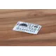 Eduard 3DL48147 1/48 Seafire F.XVII SPACE 3D Decal for Aircraft Space