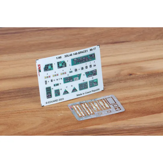 Eduard 3DL48148 1/48 Mi-17 SPACE 3D Decal for Aircraft Space