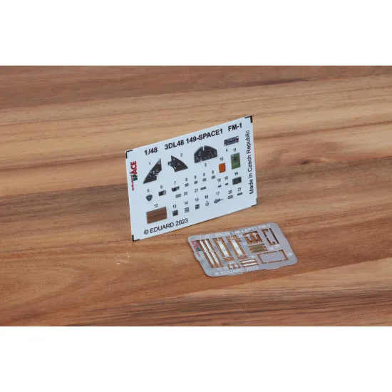 Eduard 3DL48149 1/48 FM-1 SPACE 3D Decal for Aircraft Space