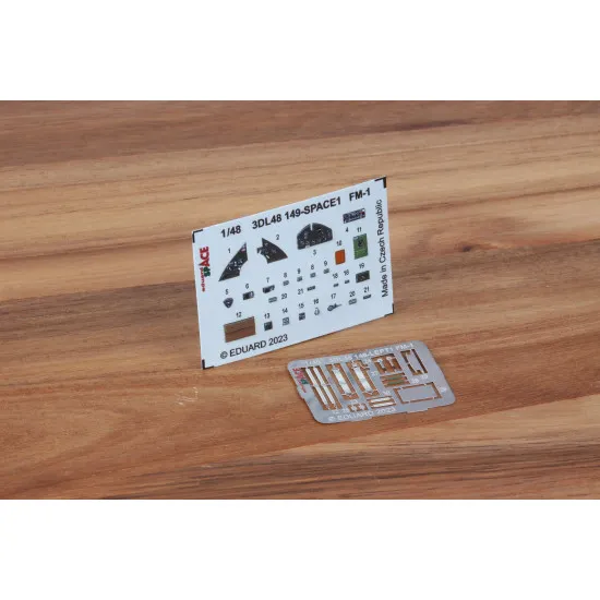 Eduard 3DL48149 1/48 FM-1 SPACE 3D Decal for Aircraft Space