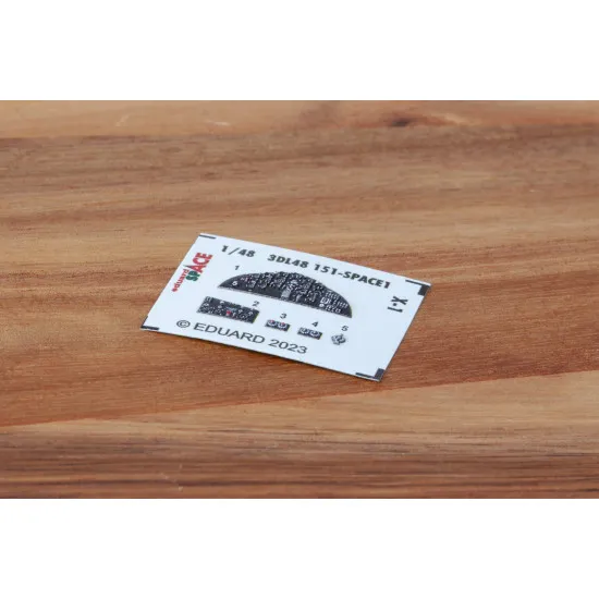 Eduard 3DL48151 1/48 X-1 SPACE 3D Decal for Aircraft Space