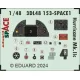 Eduard 3DL48153 1/48 Hurricane Mk.IIc SPACE 3D Decal for Aircraft Space