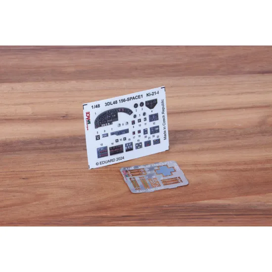 Eduard 3DL48156 1/48 Ki-21-I SPACE 3D Decal for Aircraft Space