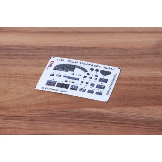 Eduard 3DL48156 1/48 Ki-21-I SPACE 3D Decal for Aircraft Space