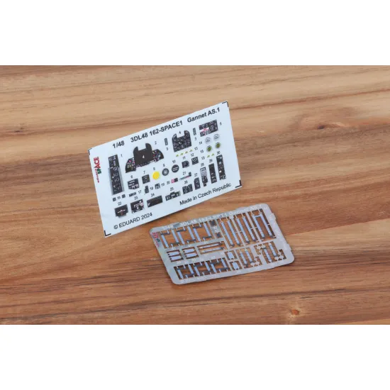 Eduard 3DL48162 1/48 Gannet AS.1 SPACE 3D Decal for Aircraft Space