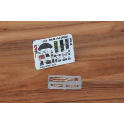 Eduard 3DL48164 1/48 F4U-1A SPACE 3D Decal for Aircraft Space