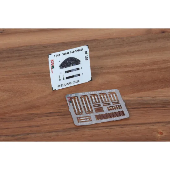Eduard 3DL48166 1/48 Bf 108 SPACE 3D Decal for Aircraft Space