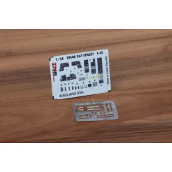 Eduard 3DL48167 1/48 F-5E SPACE 3D Decal for Aircraft Space