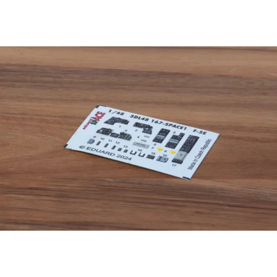 Eduard 3DL48167 1/48 F-5E SPACE 3D Decal for Aircraft Space