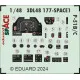 Eduard 3DL48177 1/48 P-51B/C SPACE 3D Decal for Aircraft Space