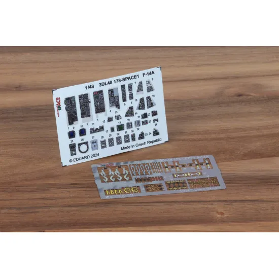 Eduard 3DL48178 1/48 F-14A SPACE 3D Decal for Aircraft Space