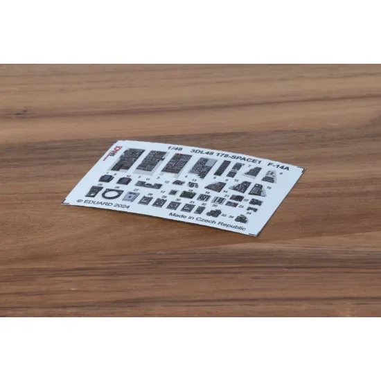 Eduard 3DL48178 1/48 F-14A SPACE 3D Decal for Aircraft Space