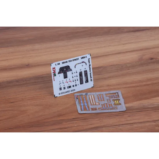 Eduard 3DL48184 1/48 SMB-2 Super Mystere Israeli AF SPACE 3D Decal for Aircraft Space