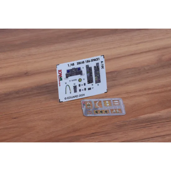 Eduard 3DL48186 1/48 A-10C SPACE 3D Decal for Aircraft Space