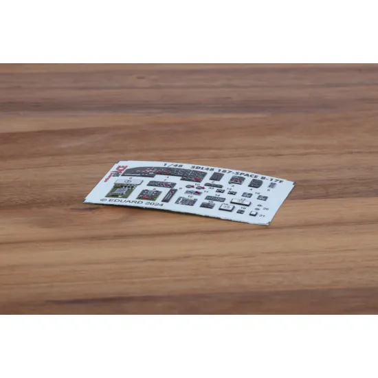 Eduard 3DL48187 1/48 B-17F SPACE 3D Decal for Aircraft