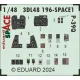 Eduard 3DL48196 1/48 P-39Q SPACE 3D Decal for Aircraft Space
