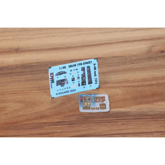 Eduard 3DL48198 1/48 A-4M mod. 1975 SPACE 3D Decal for Aircraft Space