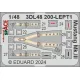 Eduard 3DL48200 1/48 Mustang Mk.III SPACE 3D Decal for Aircraft Space