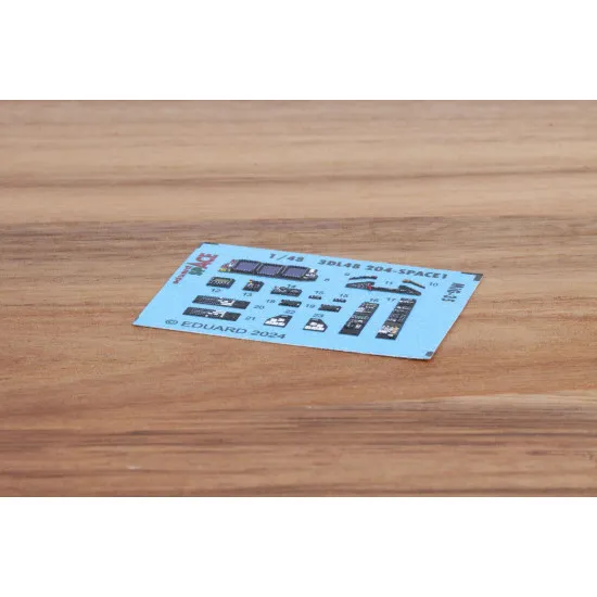 Eduard 3DL48204 1/48 MiG-35 SPACE HOBBY BOSS 3D Decal for Aircraft