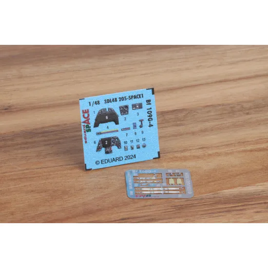 Eduard 3DL48205 1/48 Bf 109G-4 SPACE 3D Decal for Aircraft