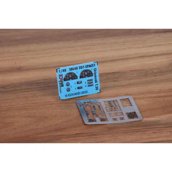 Eduard 3DL48207 1/48 Chipmunk T.20 SPACE AIRFIX 3D Decal for Aircraft Space