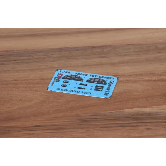 Eduard 3DL48207 1/48 Chipmunk T.20 SPACE AIRFIX 3D Decal for Aircraft Space