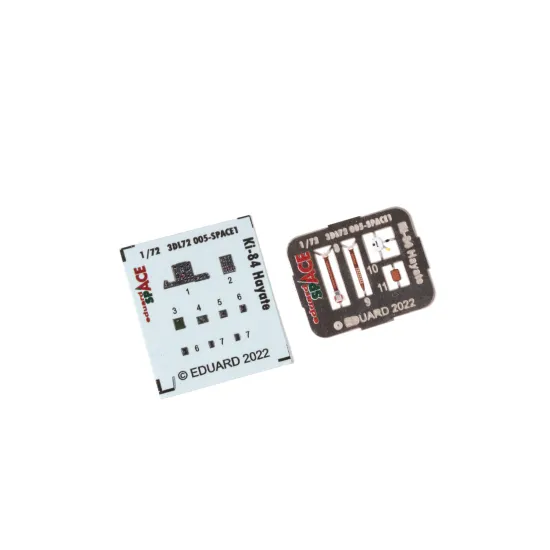 Eduard 3DL72005 1/72 Ki-84 Hayate SPACE 3D Decal for Aircraft Space