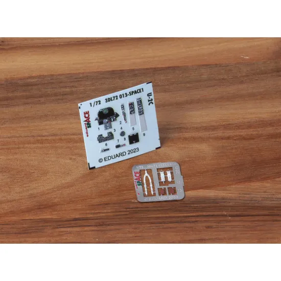 Eduard 3DL72013 1/72 U-2C SPACE 3D Decal for Aircraft Space