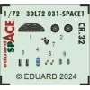 Eduard 3DL72031 1/72 CR.32 SPACE 3D Decal for Aircraft Space