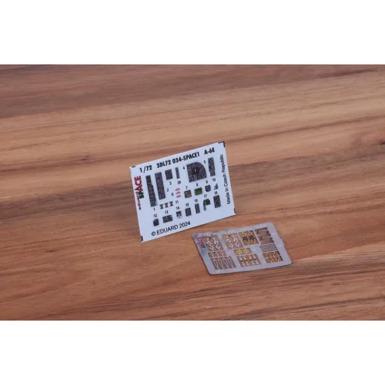 Eduard 3DL72034 1/72 A-6E SPACE 3D Decal for Aircraft Space