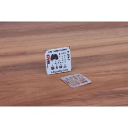 Eduard 3DL72035 1/72 P-51D-5 SPACE 3D Decal for Aircraft Space