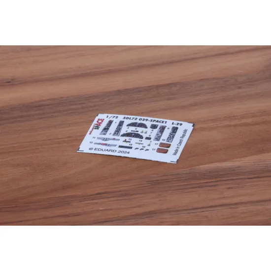 Eduard 3DL72039 1/72 L-29 SPACE 3D Decal for Aircraft Space