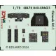 Eduard 3DL72043 1/72 Chinook HC.1 SPACE 3D Decal for Aircraft Space