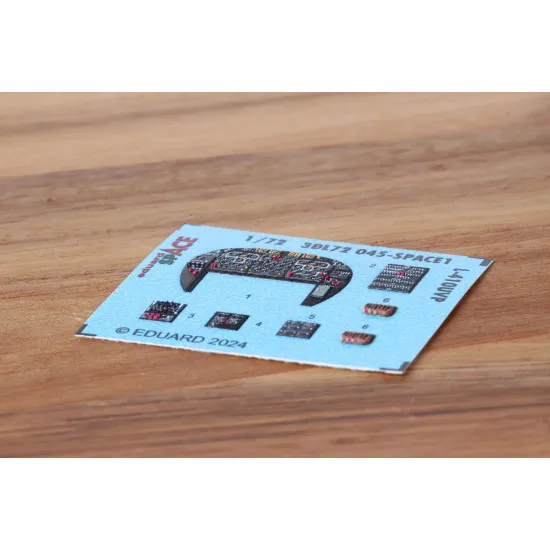 Eduard 3DL72045 1/72 L-410UVP SPACE 3D Decal for Aircraft Space