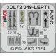 Eduard 3DL72049 1/72 F-35C SPACE 3D Decal for Aircraft Space