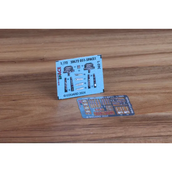 Eduard 3DL72051 1/72 L-39C SPACE 3D Decal for Aircraft